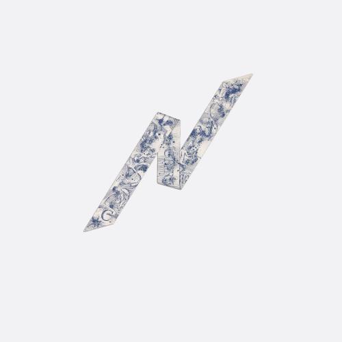  DIOR迪奥 女士 丝巾 ABCDior Mitzah 丝巾 11ABC106C600_C540