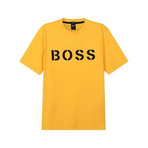 HUGO BOSS/雨果博斯【22春夏新款】男士棉质宽松版圆领短袖T恤 50465250