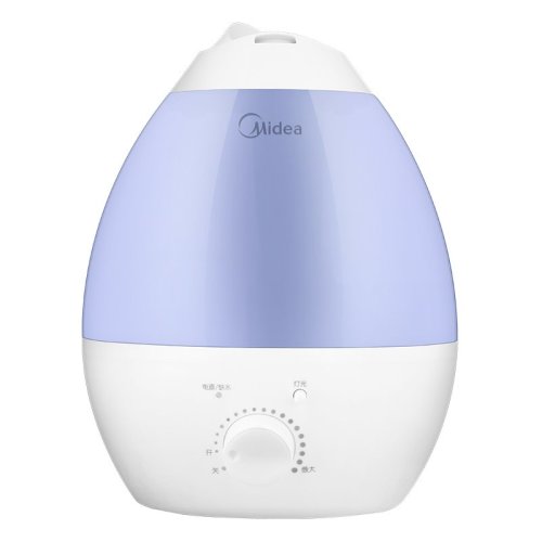 Midea/美的 加湿器静音香薰机迷你加湿器办公室卧室桌面香薰加湿器SC-3D30B（柔光夜灯）
