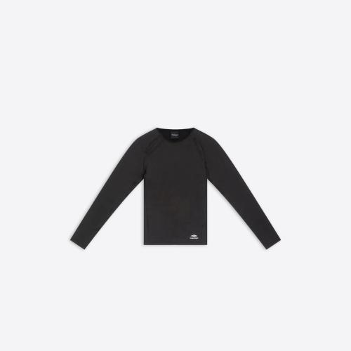  BALENCIAGA巴黎世家 22年春夏 男士 长袖T恤 Mens 3b Sports Icon Crewneck Long Sleeve Athle