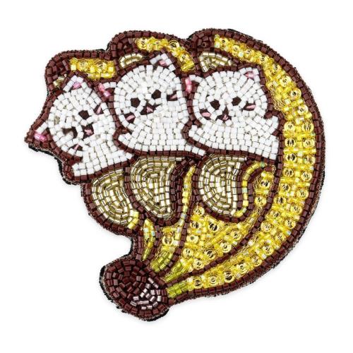 GUCCI古驰 22年秋冬 女士 Bananya x Gucci联名系列胸针 659310 I4666 8488