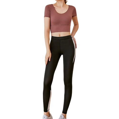 GeleiStory/GeleiStory 瑜伽服运动套装女欧美提臀裤显瘦性感健身房休闲吸汗速干上衣女装>女士套装>女运动套装