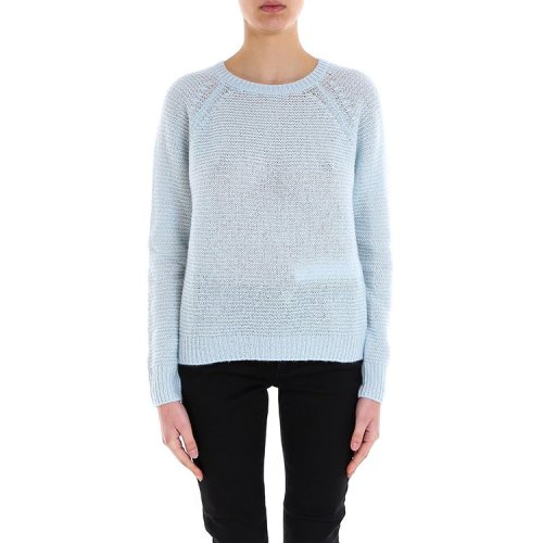 MaxMara/麦丝玛拉 19年春夏 套头 女性 打底衫 复古 绿色 女士针织衫/毛衣 13611391000 002