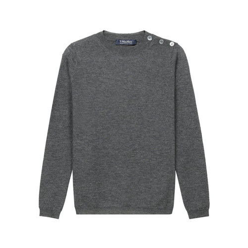 MaxMara/麦丝玛拉 女士针织衫/毛衣 女士绵羊毛圆领长袖针织衫羊毛衫 93660213 SCHERMO