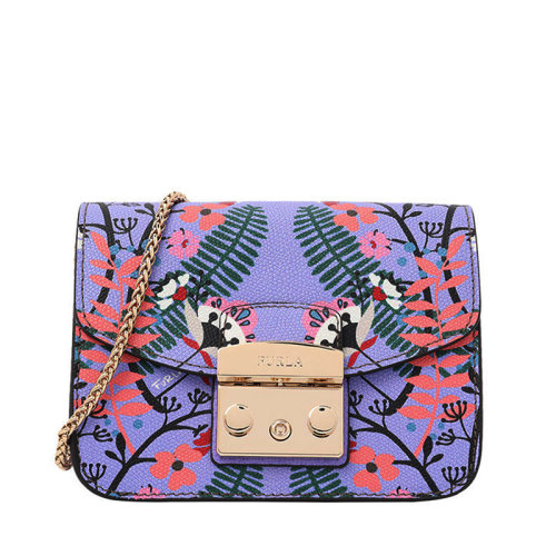 FURLA/芙拉 METROPOLIS系列 潮流明星款链条锁扣包 女款941751