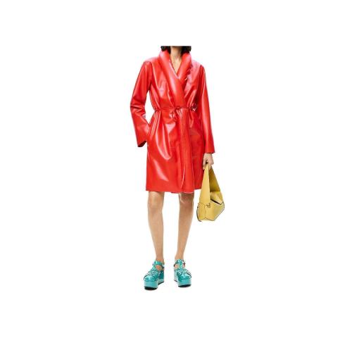  LOEWE罗意威 22年秋冬 女士 大衣 Belted coat in nappa S359Y18L22-7100