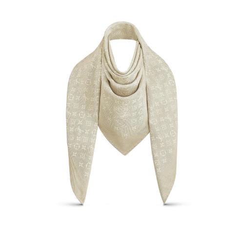  LV路易威登 22年秋冬 女士 围巾 CHALE JACQUARD SUMMER STARDUST M77814