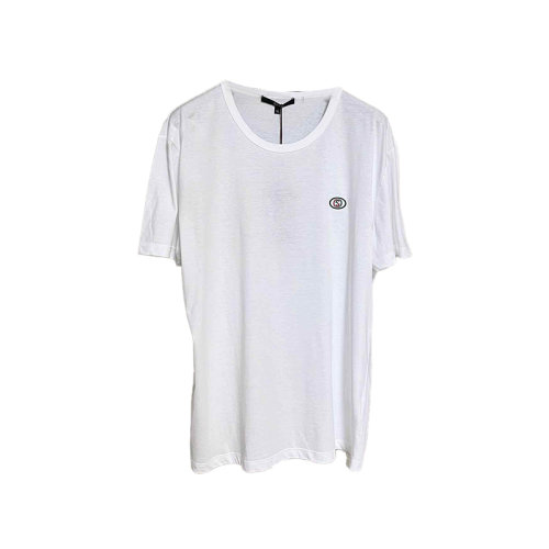 Gucci 古驰  男士小logo白短袖