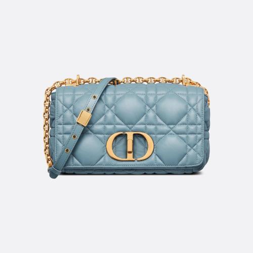  DIOR迪奥 22年秋冬 女士 单肩包 中号 Dior Caro 手袋 M9242UNGK_M09Z