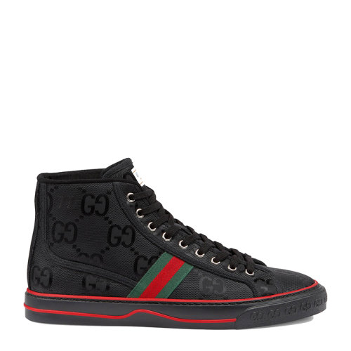 GUCCI/古驰 Gucci Off Grid系列 男士黑色高帮休闲运动鞋628717H9H801074