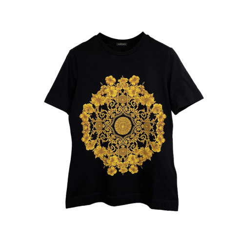 Versace范思哲  主线经典花纹女士T恤