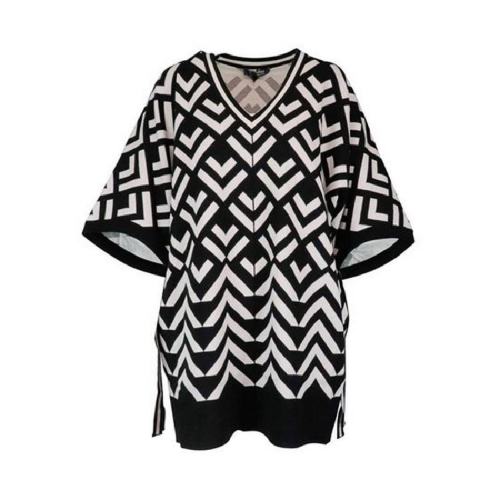  MaxMara/麦丝玛拉 女士黑色时尚休闲针织衫/毛衫 EFEDRA 017 PLFSX