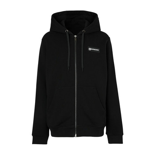 BURBERRY/博柏利 Vintage格纹裁片徽标印花连帽男卫衣 8025684 1