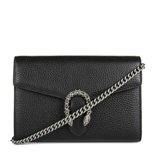  GUCCI/古驰 迷你酒神包 mini Dionysus系列 女士牛皮经典金属链条包斜挎包单肩包女包  多色可选 401231