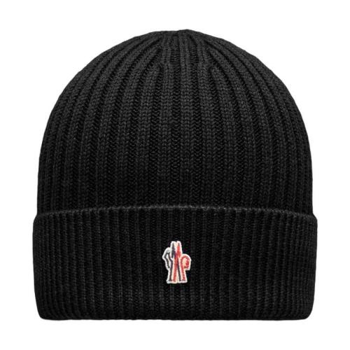  MONCLER蒙可蒙克莱 22年秋冬 男士 帽子 Ribbed Knit Wool Beanie H20973B0000804761999