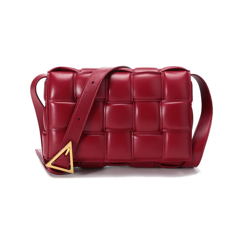 Bottega Veneta/葆蝶家 女士皮革编织CASSETTE单肩斜挎包 591970 VCQR1