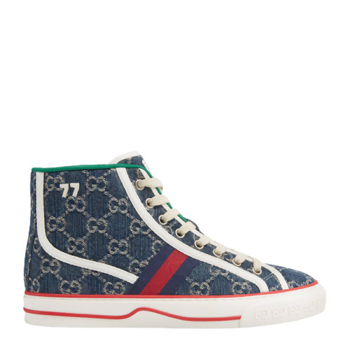 GUCCI/古驰 21早春新款女士Gucci Tennis 1977高帮休闲运动鞋 6278382KQ904464
