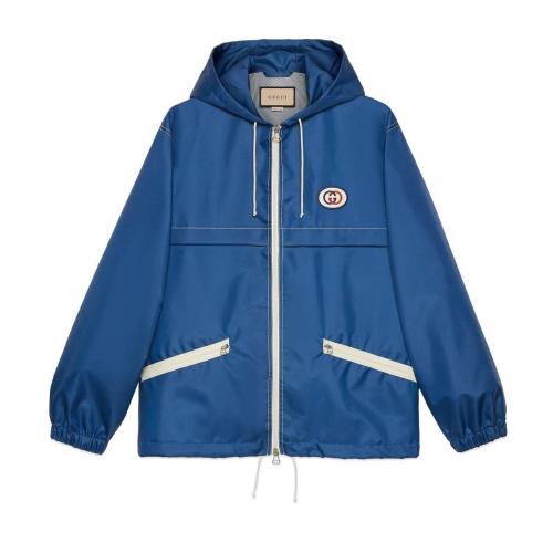  GUCCI古驰 22年秋冬 男士 轻质帆布夹克 654834 ZAGVW 4211