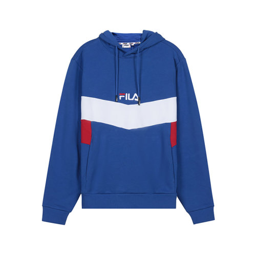 FILA/斐乐 男士棉质连帽长袖卫衣运动衫 687965