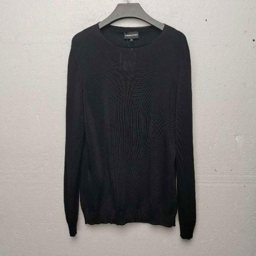 Emporio Armani/安普里奥阿玛尼 黑色男士长袖针织衫