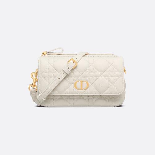  DIOR迪奥 22年秋冬 女士 单肩包 DIOR CARO 链条手袋 S5125UWHC_M030
