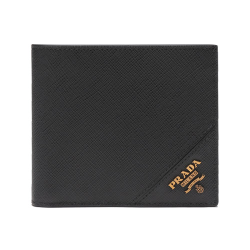 PRADA/普拉达 男士牛皮短款钱夹钱包证件夹 2MO513 QME