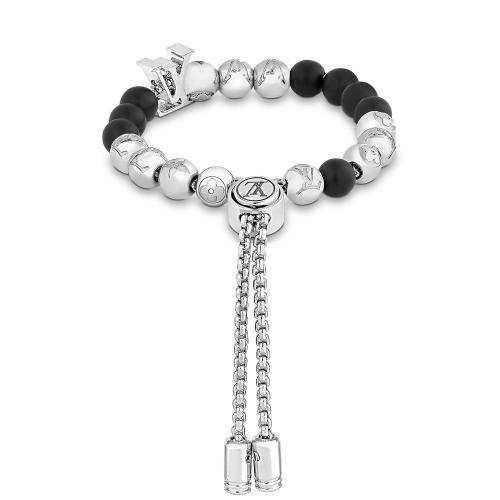  LV路易威登 22年秋冬 男士 手镯 MONOGRAM BEADS 手链 M00512