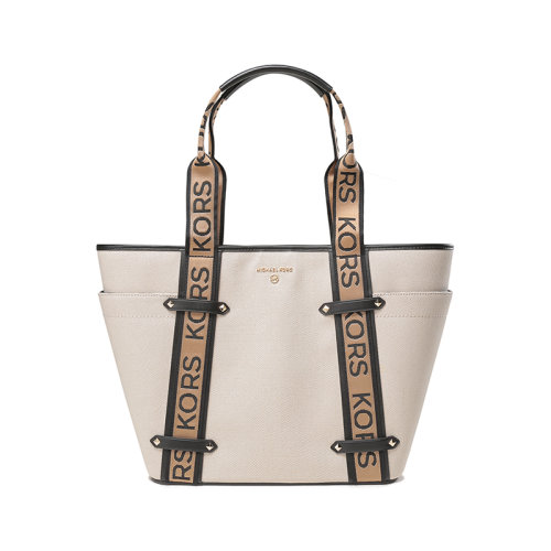 Michael Kors/迈克·科尔斯 【22秋冬新款】 女士MAEVE系列织物/人造革手提单肩包托特包购物袋大号 30T2G5VT3C