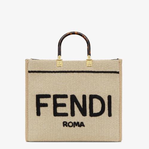 FENDI芬迪 22年秋冬 女士 手提包 Fendi Sunshine Medium 8BH386AKRPF1CBX