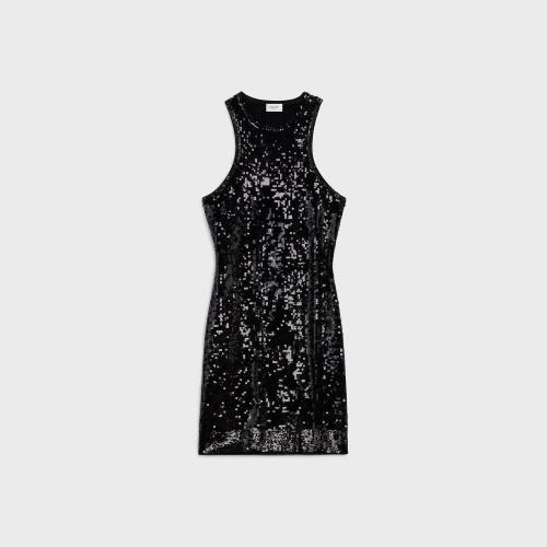  CELINE赛琳思琳 22年秋冬 女士 连衣裙 ROBE ATHLéTIQUE VISCOSE UNDERPINNING 2A82X879Q.38N