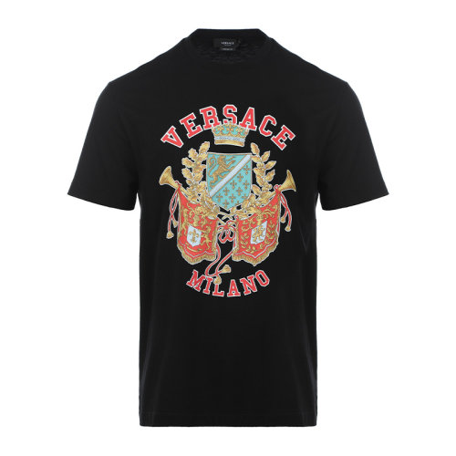 VERSACE/范思哲22春夏男士短袖T恤10051881A03480