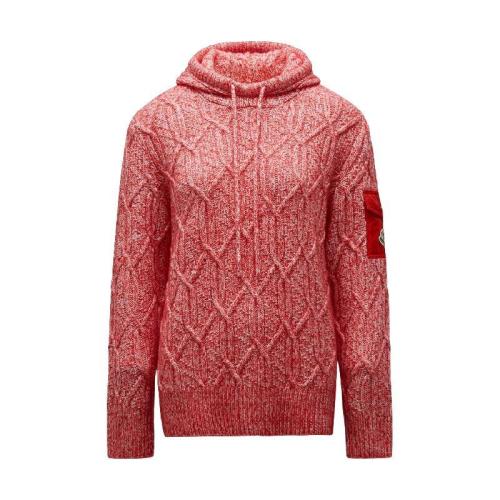  MONCLER蒙可蒙克莱 22年秋冬 女士 针织衫 Wool %26 Mohair Hoodie H20939G00003M1215045