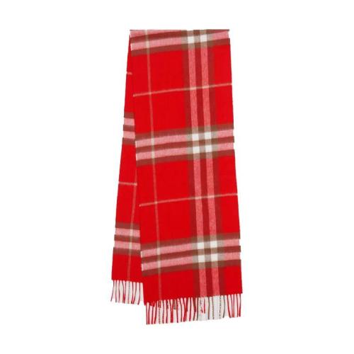  BURBERRY 22年秋冬 女士 经典格纹羊绒围巾 80164021