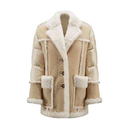  MONCLER蒙可蒙克莱 22年秋冬 女士 羽绒服 Ilay Shearling Down Jacket H20931A001115396Q201