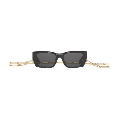  BURBERRY 22年秋冬 女士 B 图案长方框太阳眼镜（含项链） 40816801 预定商品1-3周发货