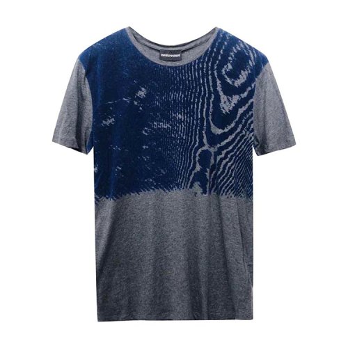 EmporioArmani/安普里奥阿玛尼/灰色男士短袖T恤