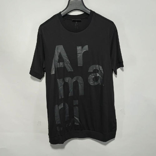 Emporio Armani/安普里奥阿玛尼  黑色男士短袖T恤