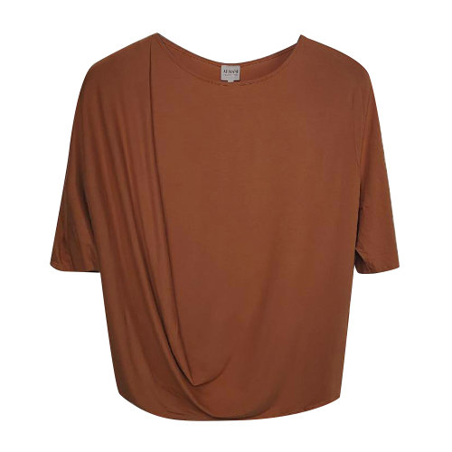 ARMANI COLLEZIONI/阿玛尼卡尔兹 女士短袖T恤 MMM26J MM75J