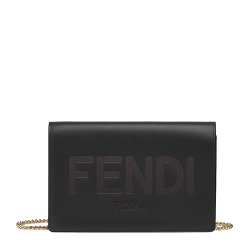 FENDI/芬迪 链带皮夹迷你牛皮革手袋 8BS006 AAYZ