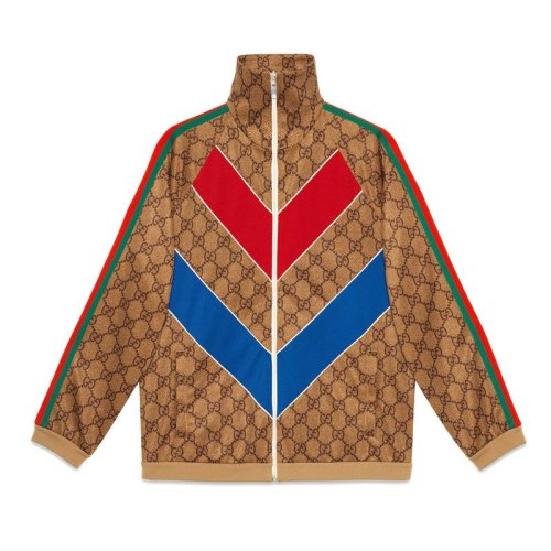 GUCCI/古驰 GG平纹针织男士夹克 523488 X9V34