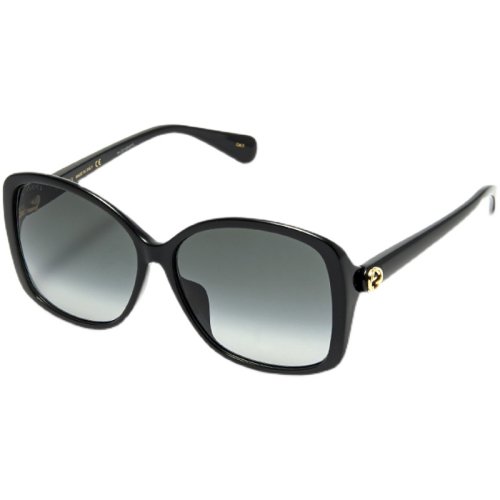 GUCCI/古驰 双G超轻大框 时尚 复古 优雅 方圆形 板材  男女款 太阳镜  渐变色镜片 墨镜 眼镜 GG0950SA 61mm GUCCI 古驰