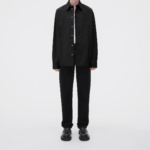  BV葆蝶家 22年秋冬 男士 长袖衬衫 chemise en coton compact 714028V2BL01000