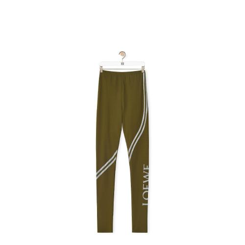  LOEWE罗意威 22年秋冬 女士 休闲裤 LOEWE leggings in polyamide S359Y27X21-4210