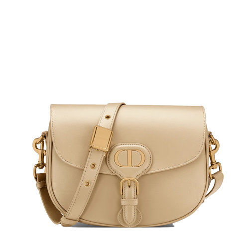 DIOR/迪奥 经典款BOBBY系列 绳子色小牛皮翻盖式中号斜跨单肩包 M9319UMOL_M39U