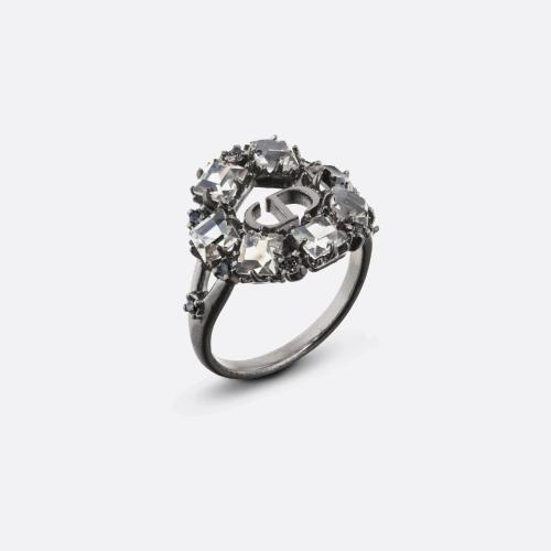  DIOR迪奥 22年秋冬 女士 戒指 Bague Petit CD R1240PTCCY_D04S