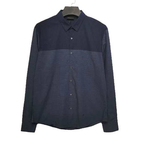 Emporio Armani/安普里奥阿玛尼 男士长袖T恤蓝色