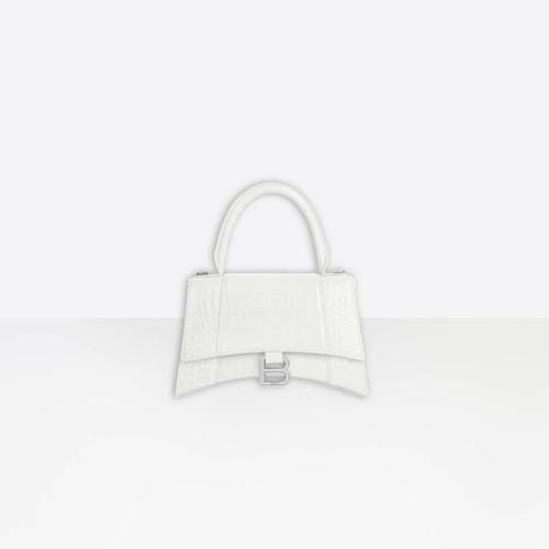  BALENCIAGA巴黎世家 22年秋冬 女士 单肩包 Hourglass 小号 Top Handle 手袋 5935461LR6Y9016 预定商品1-3周发货