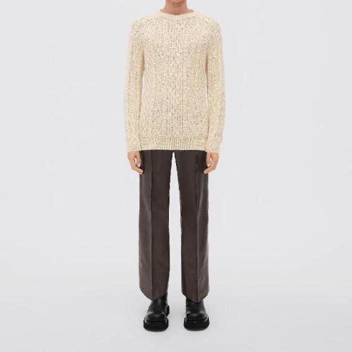  BV葆蝶家 22年秋冬 男士 针织衫 pull en maille d’alpaga d’aran d’epaisseur moyenne 712