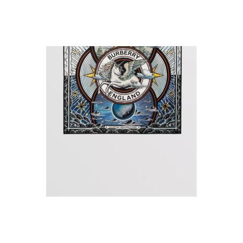  BURBERRY 22年秋冬 女士 天体印花丝质方巾 80497991