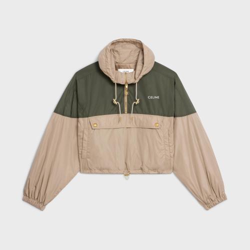  CELINE赛琳思琳 22年秋冬 女士 夹克 轻质锦纶短款防风夹克 2W744255T.03MB